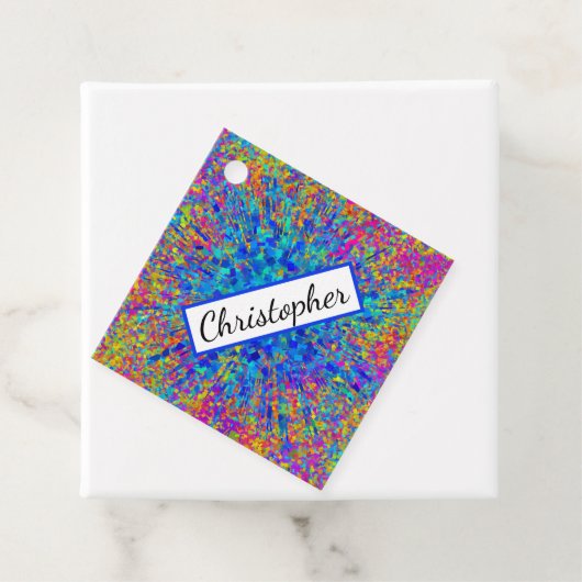 Graffiti Splash Geschenkanhänger (Beispiel)