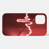Graffiti-Spray auf roten Metallen Case-Mate iPhone Hülle (Rückseite (Horizontal))