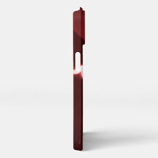 Graffiti-Spray auf roten Metallen Case-Mate iPhone iPhone Hülle (Rechte Seite)