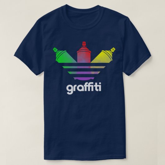 Graffiti Spray Can Art T-Shirt (Design vorne)