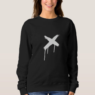 Graffiti-Spray Graffiti x Motiv-Hoodie Mann Sweatshirt