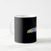 Graffiti Spray Malerei Maler Graffiti ist Kunst Kaffeetasse (Vorderseite Links)