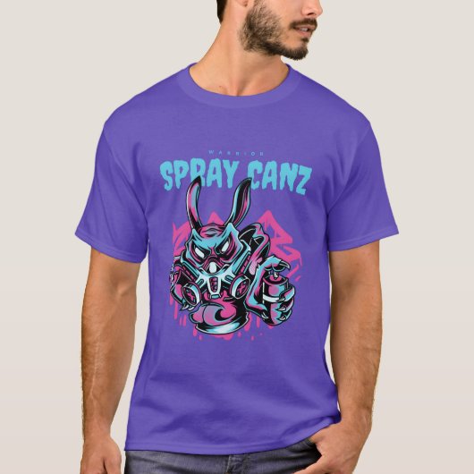 Graffiti-Sprayboy T-Shirt (Vorderseite)