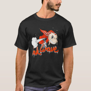 Graffiti Sprayer Koi Fish Street Style T-Shirt