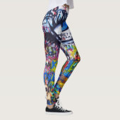 Graffiti steet Kunst Leggings (Rechts)