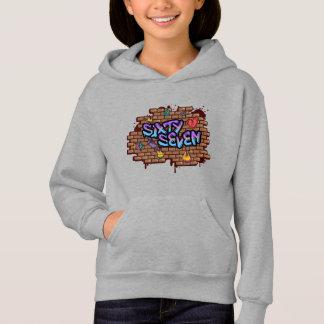Graffiti-Stil 67 Hoodie