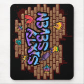 Graffiti-Stil 67 Mousepad (Vorne)
