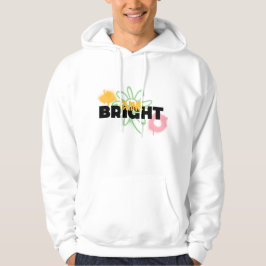 Graffiti-Stil BRIGHT Hoodie