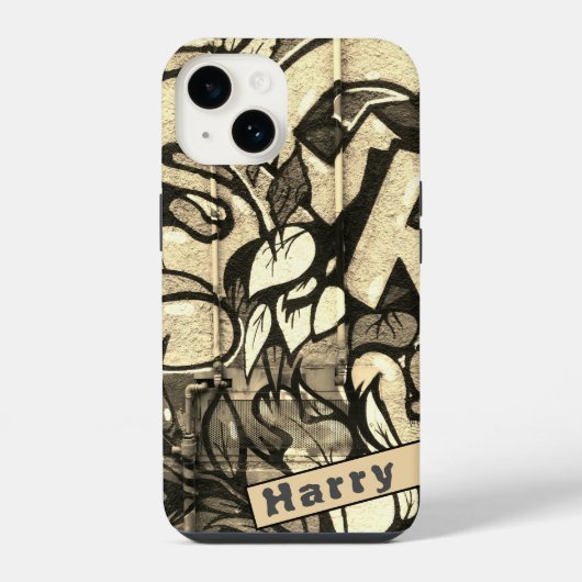 Graffiti-Stil iPhone Hülle (Rückseite)