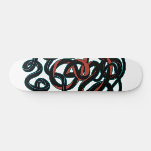 Graffiti-Stil Skateboard (Horizontal)