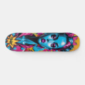 Graffiti-Stil Skateboard (Horizontal)