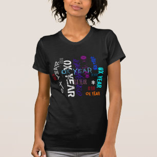 Graffiti-Stil Wiederholung im Oktober 2021 Frauen- T-Shirt