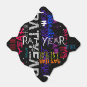 Graffiti-Stil Wiederholung Rat Jahr 2020 Ausstieg Geschenkschachtel (Ungefaltet)