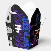 Graffiti-Stil Wiederholung Rat Jahr 2020 Ausstieg  Geschenkschachtel (Geöffnet)