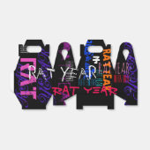 Graffiti-Stil Wiederholung Rat Jahr 2020 Gable FB Geschenkschachtel (Ungefaltet)