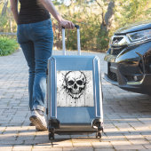 GRAFFITI STILE SKULL STICKER (Koffer Insitu)