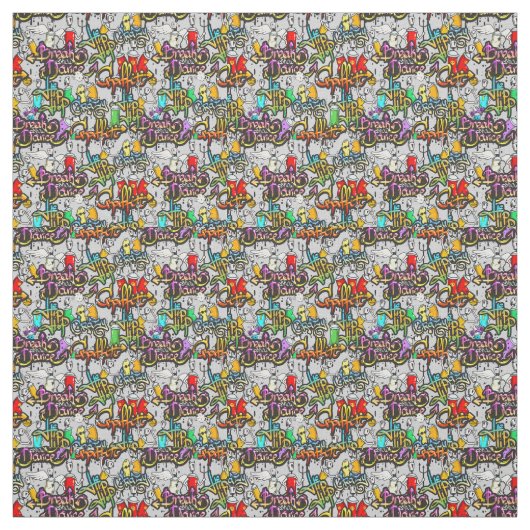 Graffiti Stoff (Muster)