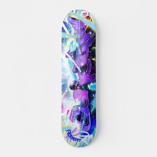 Graffiti-Straße mit Namen Skateboard (Vorne)