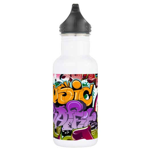 Graffiti-Straßen-Kunst Edelstahlflasche (Rechts)