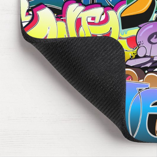Graffiti-Straßen-Kunst Mousepad (Ecke)