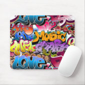 Graffiti-Straßen-Kunst Mousepad (Mit Mouse)