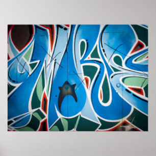 Graffiti-/Straßen-Kunst Poster