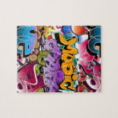 Graffiti-Straßen-Kunst Puzzle (Horizontal)