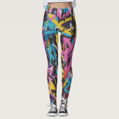 Graffiti-Straßenkleidung Leggings (Vorderseite)