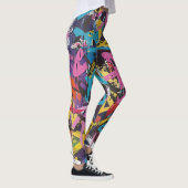 Graffiti-Straßenkleidung Leggings (Rechts)