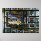 Graffiti Street Art Abandoned Factory Poster (Vorne)