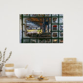 Graffiti Street Art Abandoned Factory Poster (Küche)