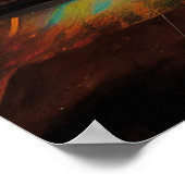 Graffiti Street Art: Action & Residence mit Coo Poster (Ecke)