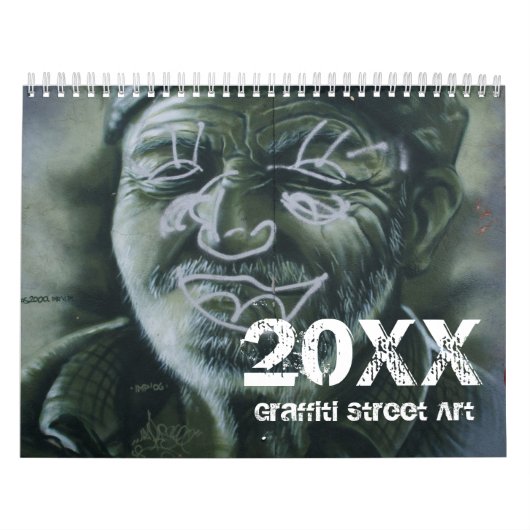 Graffiti Street Art Calendar 20xx Kalender (Titelbild)