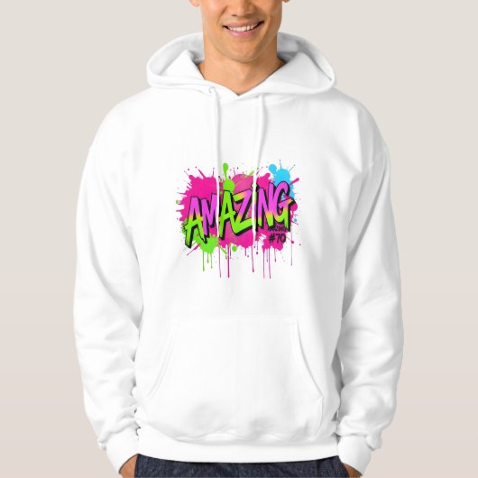 Graffiti Street Art Hoodie (Vorderseite)