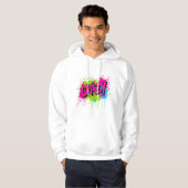 Graffiti Street Art Hoodie (Vorne ganz)