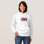 Graffiti Street Art Hoodie (Vorne ganz)