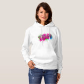 Graffiti Street Art Hoodie (Vorne ganz)