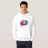 Graffiti Street Art Hoodie (Vorne ganz)