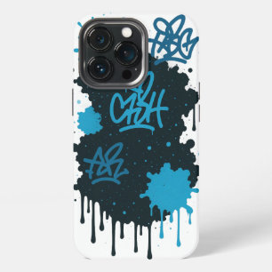 Graffiti Street Art – iPhone-Hülle Splash Blau & N iPhone 13 Pro Hülle