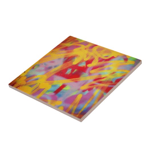 Graffiti Street Art Keramik Fliese (Seite)