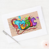 Graffiti Street Art Music Stickers (Umschlag)