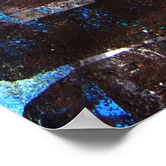 Graffiti Street Art Poster (Ecke)