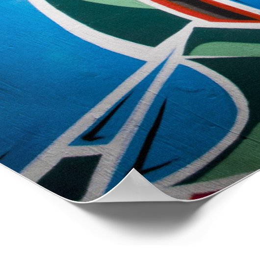 Graffiti / Street Art Poster (Ecke)