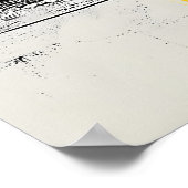 Graffiti Street Art Poster - Boy Reading Urban (Ecke)