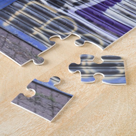 Graffiti Street Art Shoreditch Hackney London UK Puzzle (Seite)