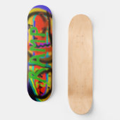 Graffiti Street Art Skateboard (Vorderseite)