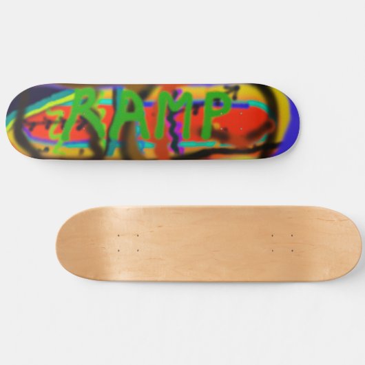Graffiti Street Art Skateboard (Horizontal)