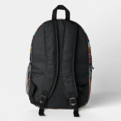 Graffiti Street Bedruckter Rucksack (Rückseite)