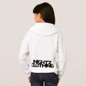 Graffiti String Hoodie (Schwarz voll)