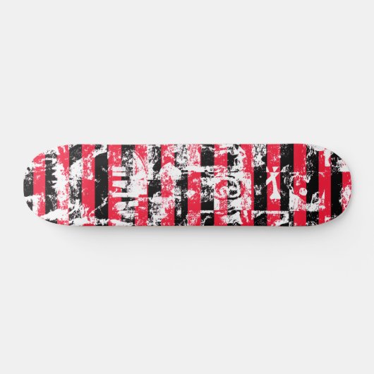 Graffiti Stripes Skateboard (Horizontal)